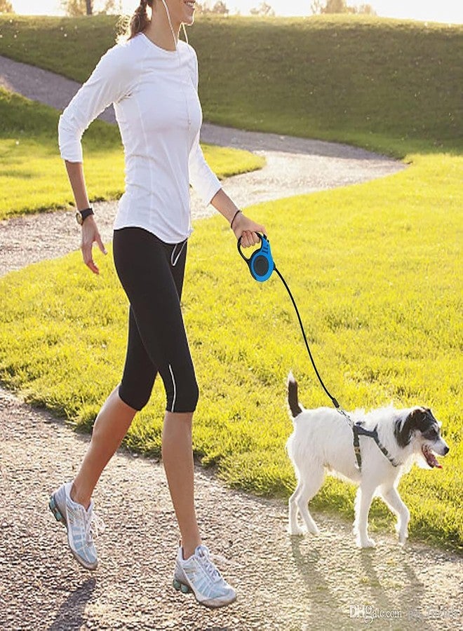 COLBEX Retractable Dog Lead 360° Tangle-Free Harness Leashes with Non-Slip Handle Extendable Nylon Leads Adjustable Puppy Strap for Dogs Training Walking Jogging 5M/16FT - Image 5